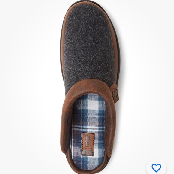 Dearfoam Gray Men’s Campfire Clog Slippers Indoor- Outdoor Size Small (7-8) NEW - Picture 7 of 12